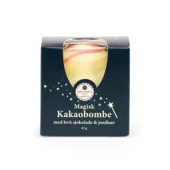AMUNDSEN TRADING Amundsen Magisk Kakaobombe Hvit Sjokolade m/Jordbær