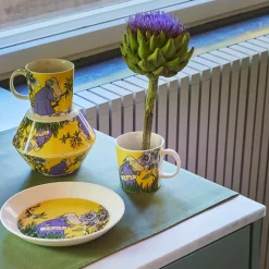 MOOMIN ARABIA Arabia Mummi Asjett 19cm Hemulen Gul