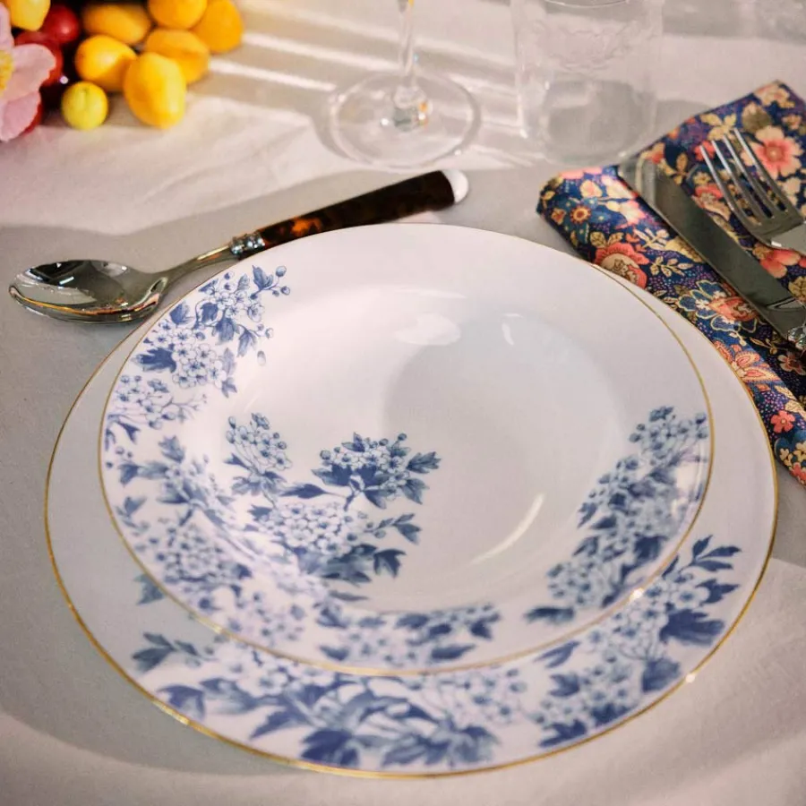 PORSGRUNDS PORSELÆNSFABRIK ByTimo Dyp Tallerken 23cm Blå