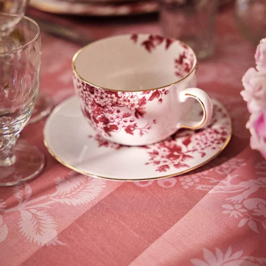 PORSGRUNDS PORSELÆNSFABRIK ByTimo Kopp & Skål 40cl Burgunder