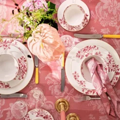 PORSGRUNDS PORSELÆNSFABRIK ByTimo Tallerken 28,5cm Burgunder