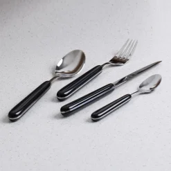 CHRISTIANIA 1739 Bari Bestikksett 16 Deler Sort