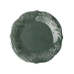 CHRISTIANIA 1739 Botanisk Tallerken 21cm Grønn