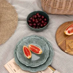 CHRISTIANIA 1739 Botanisk Tallerken 21cm Grønn