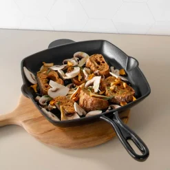 CHRISTIANIA 1739 Grillpanne Støpejern Sort 28cm