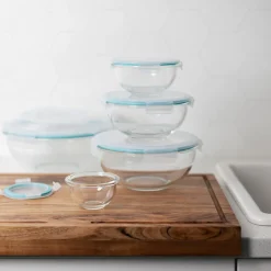 CHRISTIANIA 1739 Oppta Oppbevaring/Bakeboller 5 Deler m/lokk