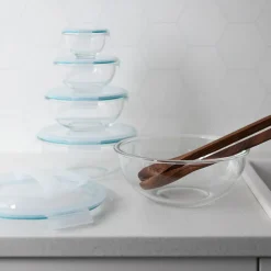 CHRISTIANIA 1739 Oppta Oppbevaring/Bakeboller 5 Deler m/lokk