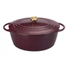 CHRISTIANIA 1739 Støpejern Støpejernsgryte 5L Burgunder