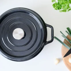 CHRISTIANIA 1739 Støpejernsgryte 3,4L Sort