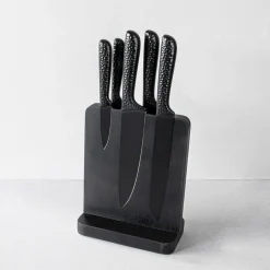 CHRISTIANIA 1739 Tokyo Knivblokk 5 Kniver Sort