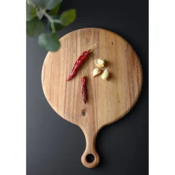 CHRISTIANIA 1739 Trefjøl Rund Acacia Large