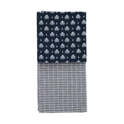 CHRISTIANIA GLASMAGASIN Collection Kjøkkenhåndkle 50x70cm Marine Blå 2