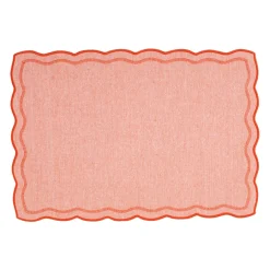 CHRISTIANIA GLASMAGASIN Collection Dekkebrikke 48x33cm Oransje