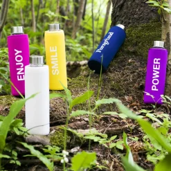 HADELAND GLASSVERK DRIKKEFLASKE 500ML BLÅ