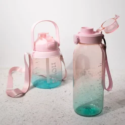 NOVA Dynamic Drikkeflaske Rosa/Blå Høy