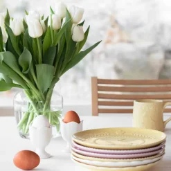 SEASONS Easter Collection Eggeglass 7cm 4pk Hvit