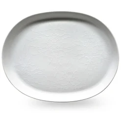 WIK & WALSØE FAT OVALT 36CM WHITE