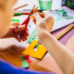 FISKARS Classic Barnesaks Venstre 13cm Rød