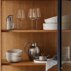 GEORG JENSEN Bernadotte Sukkerskål m/Skje Rustfritt Stål