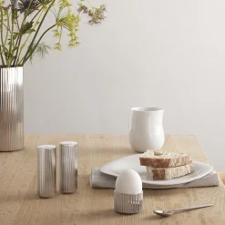 GEORG JENSEN Bernadotte Vase Stor 25,6cm Rustfritt Stål