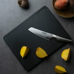 GLOBAL Skjærebrett av Sukkerrør 32x25x1,3cm Sort