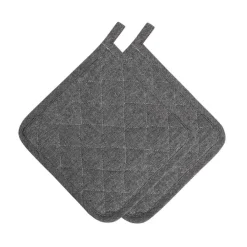 CHRISTIANIA 1739 Gryteklut Sort 2pk 22x22cm Eco