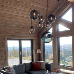 HADELAND GLASSVERK Arkiv Taklampe Vinternatt 4014 7stk