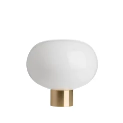 HADELAND GLASSVERK Arkiv Bordlampe 4169 Hvit Liten