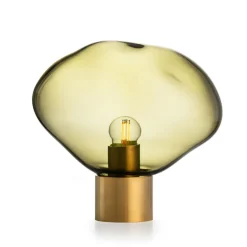 HADELAND GLASSVERK Crystal Stone Bordlampe