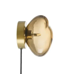 HADELAND GLASSVERK Crystal Stone Vegglampe