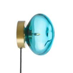 HADELAND GLASSVERK Crystal Stone Vegglampe