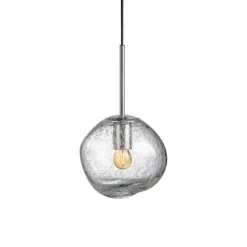 HADELAND GLASSVERK Crystal Stone Pendellampe