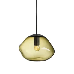 HADELAND GLASSVERK Crystal Stone Pendellampe