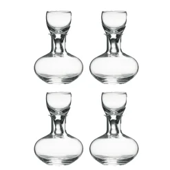 HADELAND GLASSVERK Gilde Drammekaraffel 20cl 4-pk