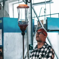 HADELAND GLASSVERK Hanabi Stormlykt 25,5cm