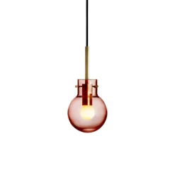 HADELAND GLASSVERK Krystallkule Taklampe