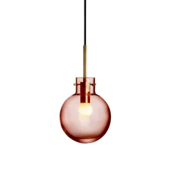 HADELAND GLASSVERK Krystallkule Taklampe