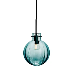 HADELAND GLASSVERK Krystallkule Taklampe