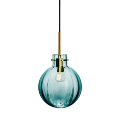 HADELAND GLASSVERK Krystallkule Taklampe