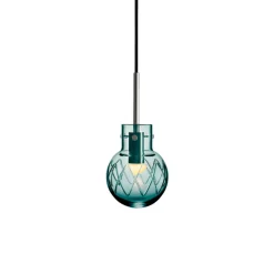 HADELAND GLASSVERK Krystallkule Lampe