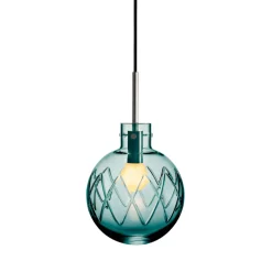 HADELAND GLASSVERK Krystallkule Lampe