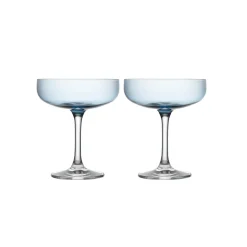 HADELAND GLASSVERK Odyssé Cavaskål Blå 25cl 2pk