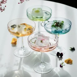 HADELAND GLASSVERK Odyssé Cavaskål Blå 25cl 2pk