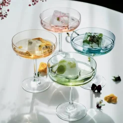 HADELAND GLASSVERK Odyssé Cavaskål 25cl 2pk Grønn