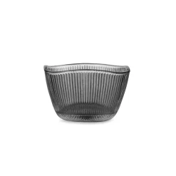 HADELAND GLASSVERK Siri Telysholder 2pk Røkgrå