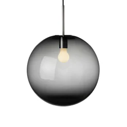 HADELAND GLASSVERK Taklampe 4014 Røkgrå