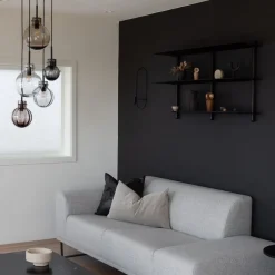 HADELAND GLASSVERK Hadeland Krystallkule Taklampe 5stk