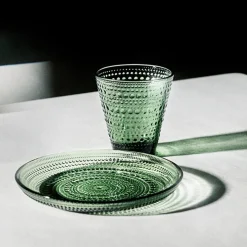 IITTALA Kastehelmi Asjett 17cm Furu Grønn