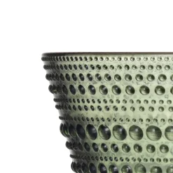 IITTALA Kastehelmi Skål 23cl Furugrønn