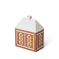 KÄHLER DESIGN Kähler Gingerbread Lyshus Medium Brun